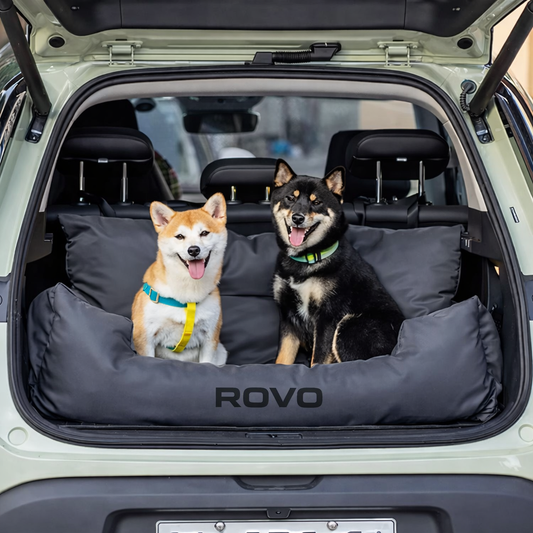 Rovo car dog sofa bed grey